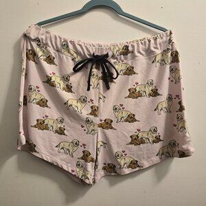 Amanda Blue Dog Shorts
